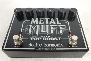 ★ electro-harmonix エレクトロハーモニックス METALL MUFF エフェクター 中古 現状品 241201Y8857