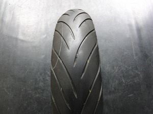 単品中古タイヤ!ダンロップ◎D222. 120/70ZR17. ゆ148:21104