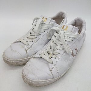 ◇ FRED PERRY フレッドペリー スニーカー サイズEU41 ホワイト メンズ E