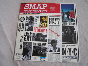 SMAP　SEXY　SIX　SHOW　見本品　レーザーディスク