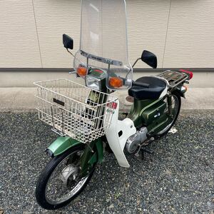 SUZUKI FR50-50〜 HI-DELUXE 走行2704km 原付バイク　エンジン不動　キック圧縮あり　50cc 車体　バイク　手渡しor輸送