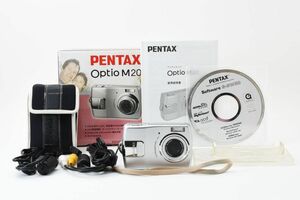 【光学極上品】Pentax ペンタックス Optio M20 コンパクトデジタルカメラ #1918