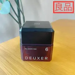 【良品】DEUXER dry paste wax 6：デューサーヘアワックス