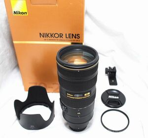 【新品級の超美品・純正フード付き】Nikon ニコン AF-S NIKKOR 70-200mm f/2.8 G ED VR II