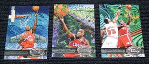 1997 Skybox Metal Universe Los Angeles Clippers 3カード セット NBA カード 