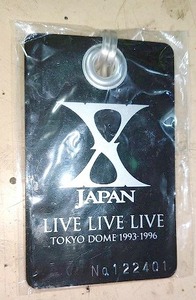 非売品　『XJAPAN　X JAPAN　「CD LIVE LIVE LIVE TOKYO DOME」 購入特典』