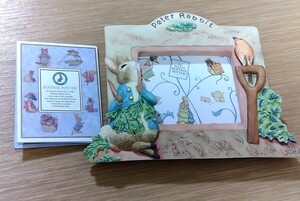 peter rabbit ピーターラビット　写真立て　うさぎ　ラビット