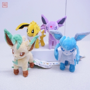 ポケモンセンター イーブイコレクション まとめて4体set 紙タグ付き Pokemon center 2012 サンダース エーフィ リーフィア グレイシア【10