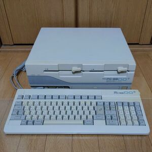 【一部動作するジャンク品】NEC PC-98DO+の本体・キーボードセット　PC-8801 PC-9801