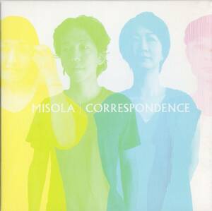 MISOLA /CORRESPONDENCE【限定2CD*大橋伸行(コーネリアス)&北山ゆう子(キセル流線形)&平見文生(ラブタンバリンズ在籍】2013年渋谷系CITYPOP