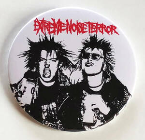 EXTREME NOISE TERROR - In It For Life 缶バッジ 31mm #UK #punk #80