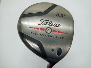 Titleist タイトリスト PRO TITANIUM 905T 8.5度 SPEEDER 757 T/M-25 FLEX:X メンズ右 プロチタニウム905Tドライバー