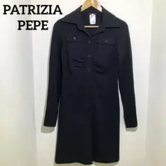 【美品】PATRIZIA PEPE パトリツィアぺぺ シャツワンピース 42 M