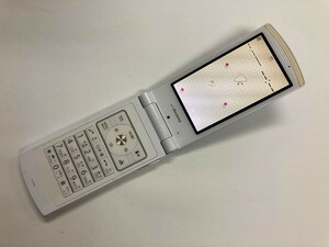 AD136 docomo N-08A ホワイト ジャンク