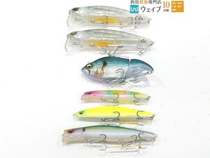 Megabass メガバス サザンカ 140F メガバス カゲロウ 124F メガバス カゲロウ MD 98F 等 計6点 中古 ルアー