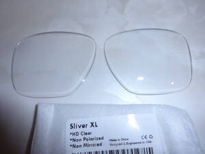 処分価格！★オークリー スリバーXL用 カスタムレンズ HD CLEAR　OAKLEY SLIVER XL OO9341