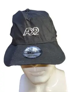 ADP キャップ 黒 調整可能 new era black mesh (1)