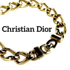 【希少ドイツ製】 Christian Dior ゴールド ブレスレット 大ぶり