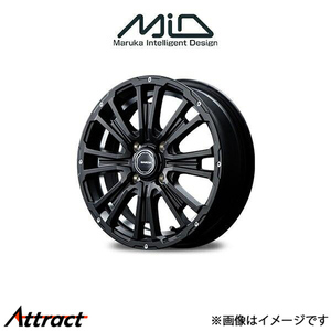 MID ガルシア SSリボルバーKC アルミホイール 1本 ムーブ L175/L185(12×4J 4-100 INSET42 アンダーカットDC)GARCIA SS REVOLVER KC