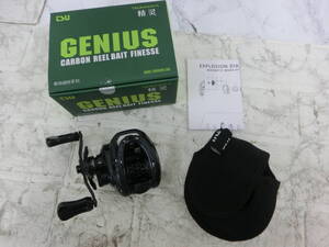 ☆ TSURINOYA GENIUS-50HL 中古 ELF-50R リール 釣具 1円スタート ☆