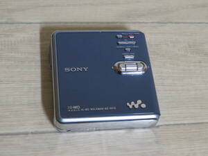 SONY ソニー MDウォークマン WALKMAN MZ-RH10 Hi-MD ブルー 