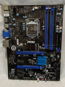 ジャンク　MSI Z87-S01　LGA1150　マザーボード　起動しますがデスクトップ画面より先で止まります。