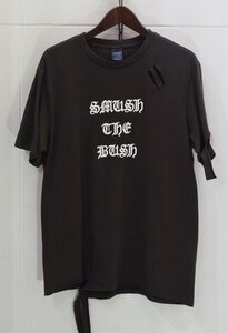 ■NUMBER(N)INE SMASH THE BUSH Tシャツ 3■ナンバーナイン GIVE PEACE A CHANCE 期 反戦