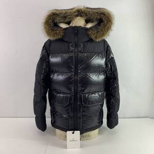 04wy7005▽モンクレール MONCLER ダウンジャケット ブルゾン フード付 G20911A00129 68950 C-ZIND-21-17184 ブラック 0サイズ