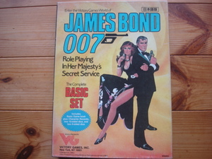 VG JAMES BOND　007　BASIC SET　日本語版　変色相応　着払発送