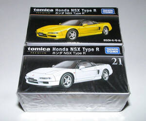 新品【トミカプレミアム21】ホンダＮＳＸ Ｔｙｐｅ Ｒ トミーモールオリジナル ＋ 通常品セット