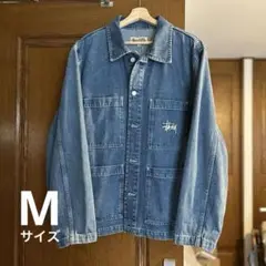 STUSSY DENIM CHORE JACKET デニムジャケット Mサイズ