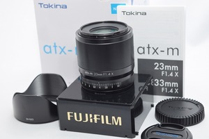 良品★TOKINA トキナー atx-m 23mm F1.4 X FUJIFILM Xマウント用★元箱付