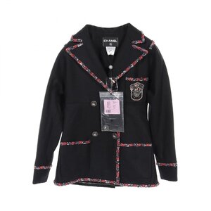 シャネル エンブレム ブランドオフ CHANEL ウール その他ジャケット ウール/カシミア 中古 レディース