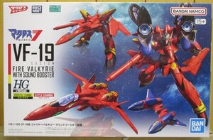 マクロス7 ★ HG 1/100 VF-19改ファイヤーバルキリー サウンドブースター装備