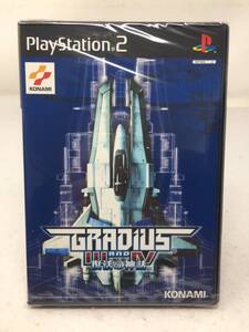 JY-366 未開封 SONY PS2 グラディウスⅢ＆Ⅳ 復活の神話 GRADIUS コナミ シューティング プレイステーション2