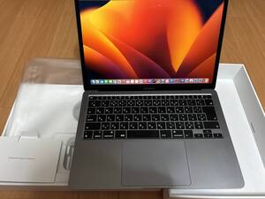 Apple MacBook Air 13-inch/Retina/1.1GHzデュアルコアIntel Core i3/8GB/スペースグレイ/アップル/マックブック