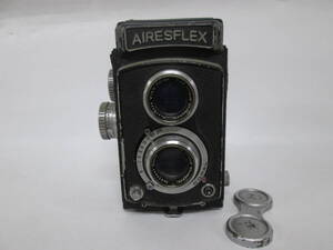 【1106i F13834】 AIRESFLEX 1:3.5 7.5cm 二眼レフ フィルムカメラ マニュアルフォーカス