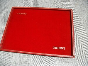  E59u★ORIENT 腕時計 アクセサリ 展示台 飾り台 ディスプレイ台 オリエント 中古