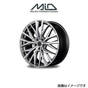 MID ヴァーテックワン アルバトロス アルミホイール 4本 シビック FD2(17×7J 5-114.3 INSET48 シルバーポリッシュ)VERTEC ONE ALBATROSS