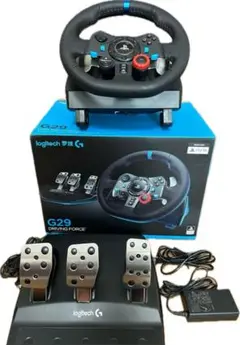 美品Logitech G29 Driving Force ハンドルコントローラー