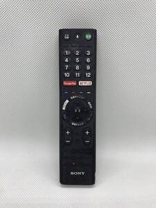 OK8450○SONY ソニー 音声検索機能付リモコン テレビ TV RMF-TX200J 対応 KJ-65X9350D 55X9350D 49X7000D 65X9300D 55X9300D 他 【保証付】