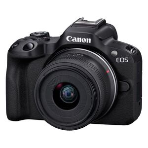 【新品】Canon EOS R50 RF-S18-45 IS STMレンズキット ブラック ミラーレス一眼カメラ