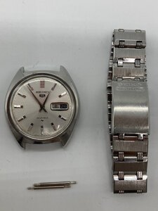 キングラム[41] SEIKO セイコー 5 ファイブ 5126-8010 シルバー文字盤 デイデイト メンズ 自動巻き 腕時計 中古 ウ