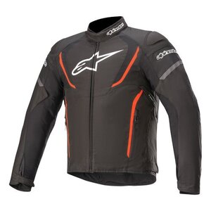 alpinestars 【3201020】 T-JAWS V3 WATERPROOF JACKET ブラック/レッドFLUO