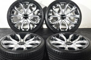 ☆WALD ジャレット J11-C 22インチ☆PCD112 9J +33 10.5J +42☆BS ポテンザ☆255/30R22 295/25R22☆BMW G11 7シリーズ ベンツ W222 C217☆