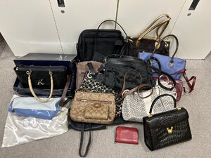 【BW3141a】1円～ バッグまとめ 計19点 COACH FURLA KITAMURA その他 トートバッグ ハンドバッグ ショルダーバッグ 財布