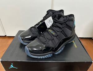 28cm US10 NIKE AIR JORDAN 11 RETRO GAMMA BLUE BLACK 378037-006 エア ジョーダン ガンマブルー