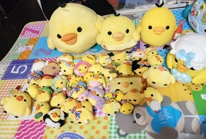 リラックマ キイロイトリ ぬいぐるみ 40点以上 非売品 市販品 100円から まとめ売り セール サンリオ マスコット