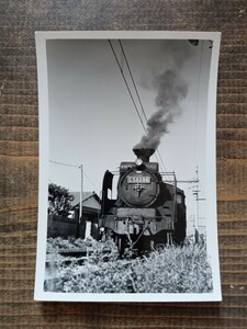 写真 古写真 電車 鉄道【蒸気機関車】古い鉄道写真 鉄道写真（鉄道資料 鉄道コレクション 国鉄）C58286