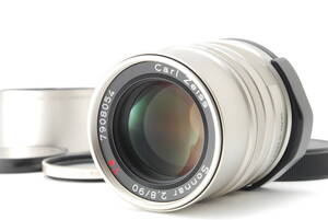 【超美品】Contax Carl Zeiss Sonnar T* 90mm f2.8 G Lens G1 G2 コンタックス ゾナー ポートレート レンズ #B-44